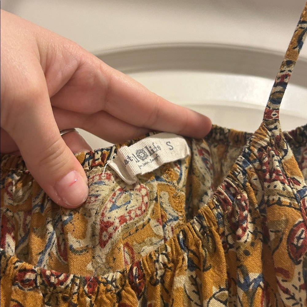 Natural Life Paisley Midi Dress - Picture 4 of 7